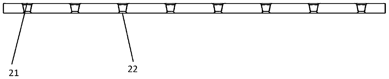 Breathing plate for separating and collecting fish feces and residual baits in culture pond