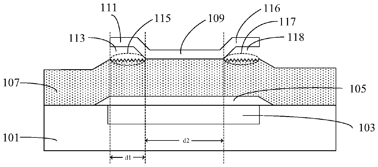 Bulk acoustic wave resonator with rough surface, filter, and electronic device