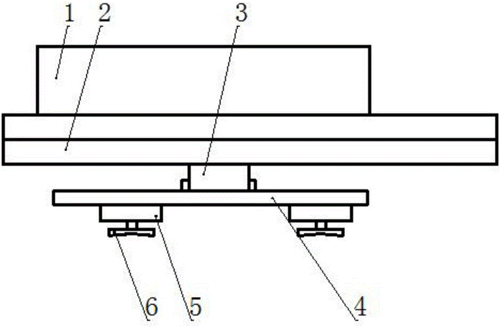 Double-armed type lubricating oil packaging barrel gripping and sending manipulator