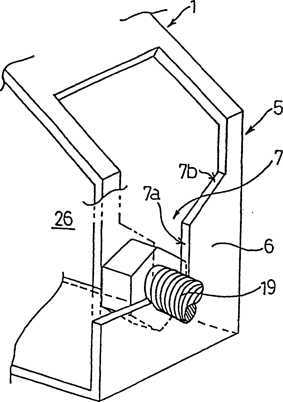 Support for fitting out door unit of split air conditioner