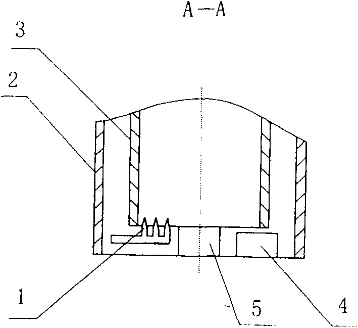 Continuous dehydrating production process and device for nitro-cotton