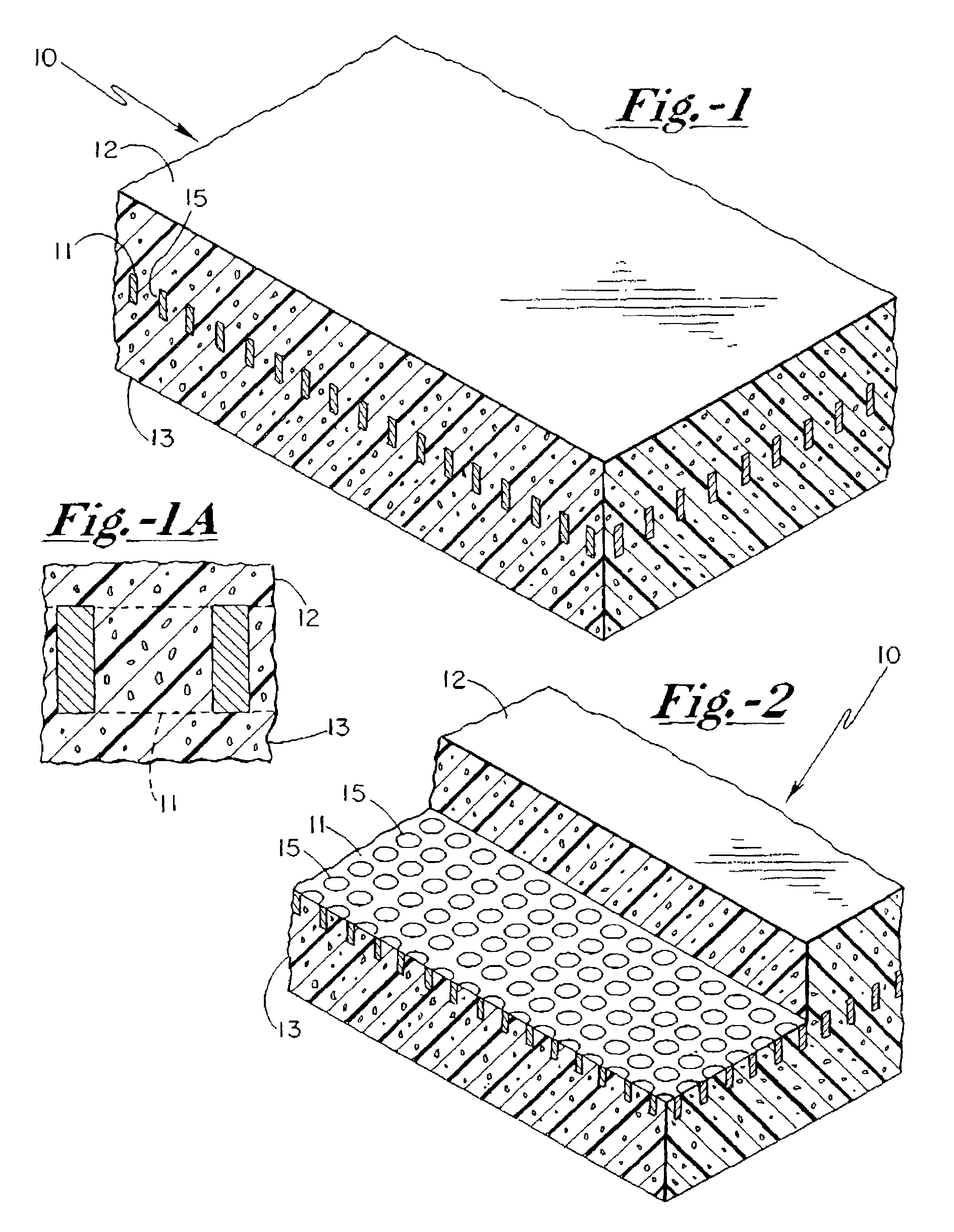 Thermal interface pad utilizing low melting metal with retention matrix