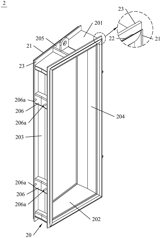 Containment recirculation filter connection module