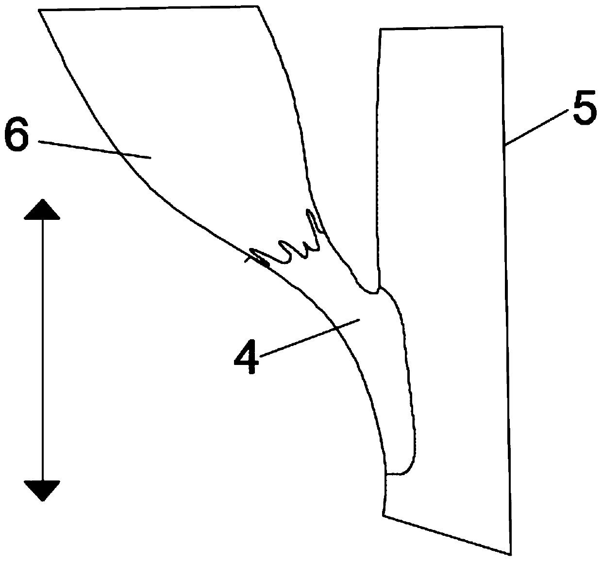 Bionic three-phase tissue engineering scaffold