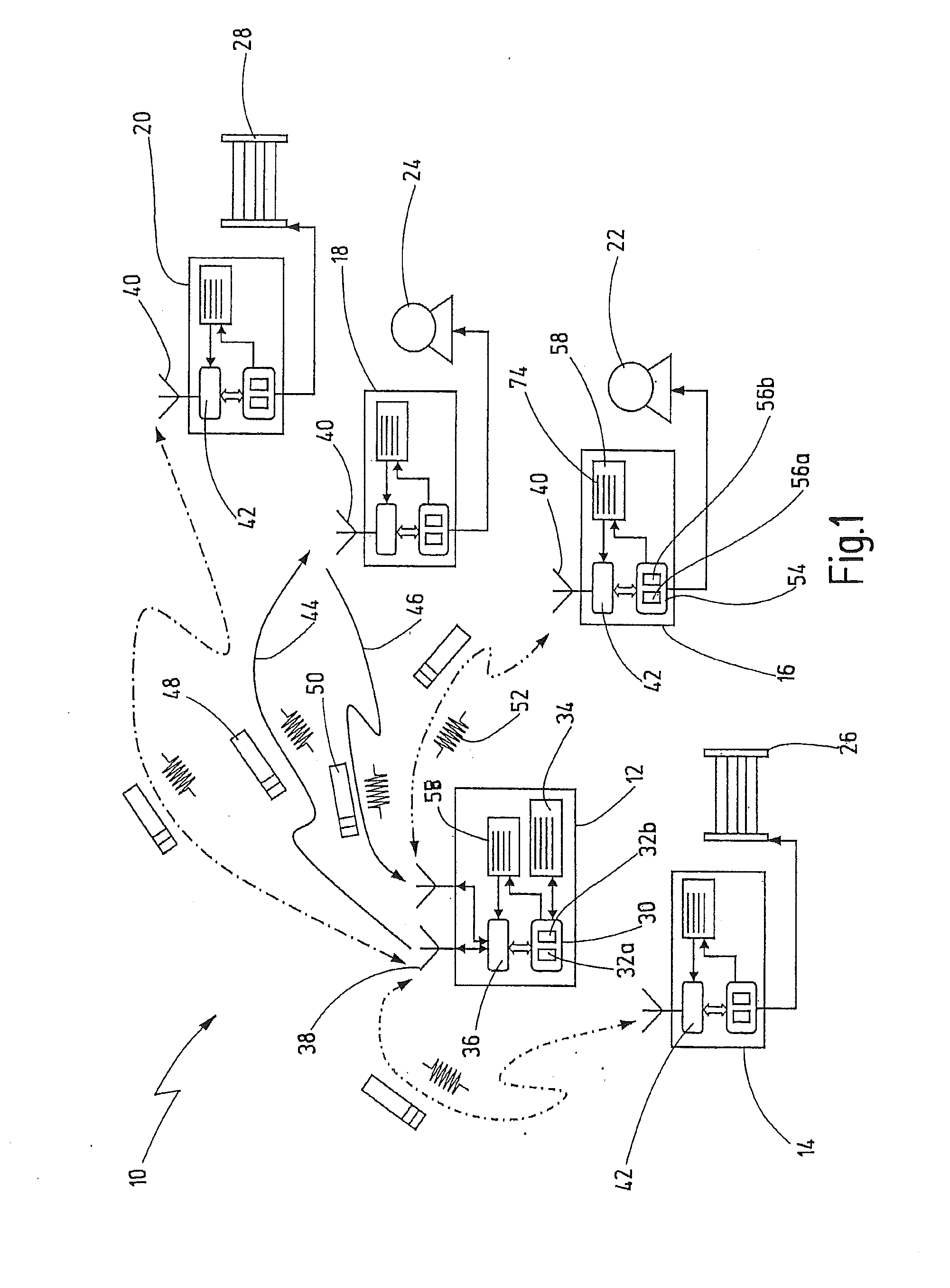 Method for transmitting data between a control unit and a plurality of remote I/O units of an automated installation