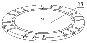 Heavy type numerical control vertical lathe and feeding mechanism reliability test system thereof