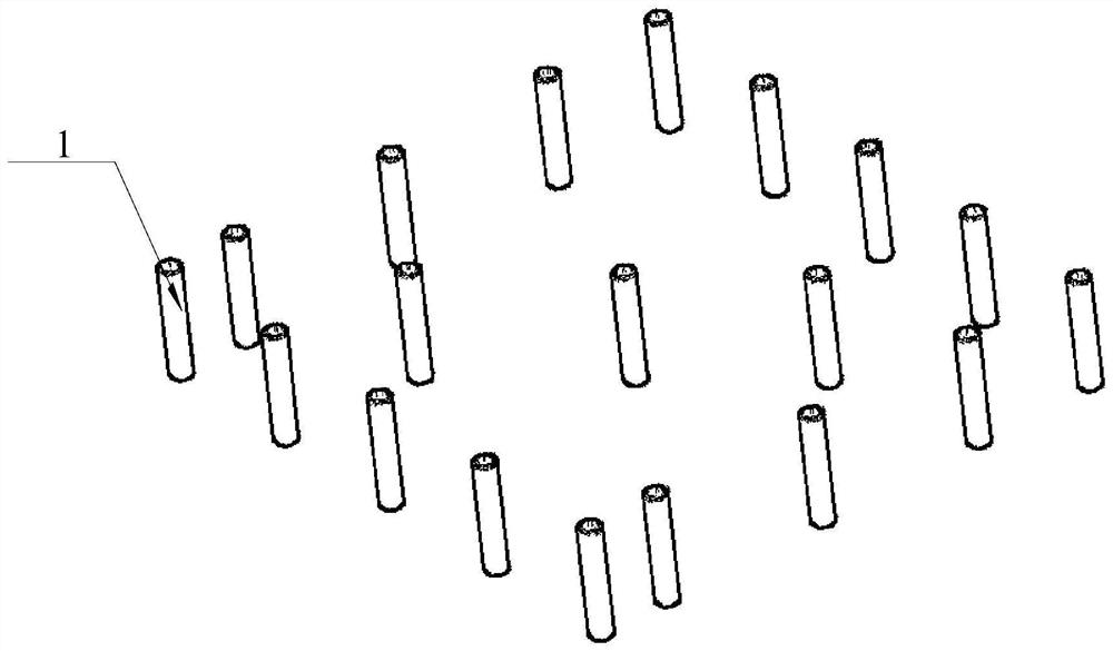 Novel process for integrally prefabricating and hoisting herringbone frame of deepwater jacket