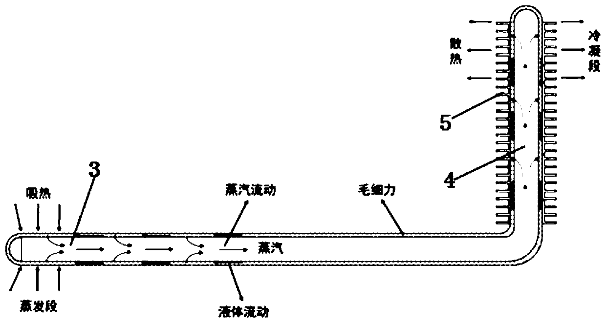 Cooling structure of cylinder head of diaphragm compressor