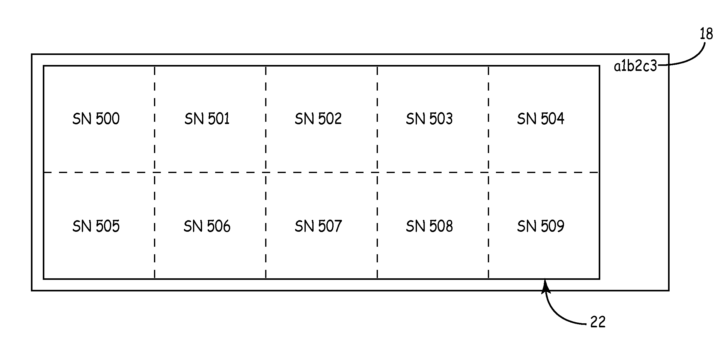 Method for Tracing Individual Dies