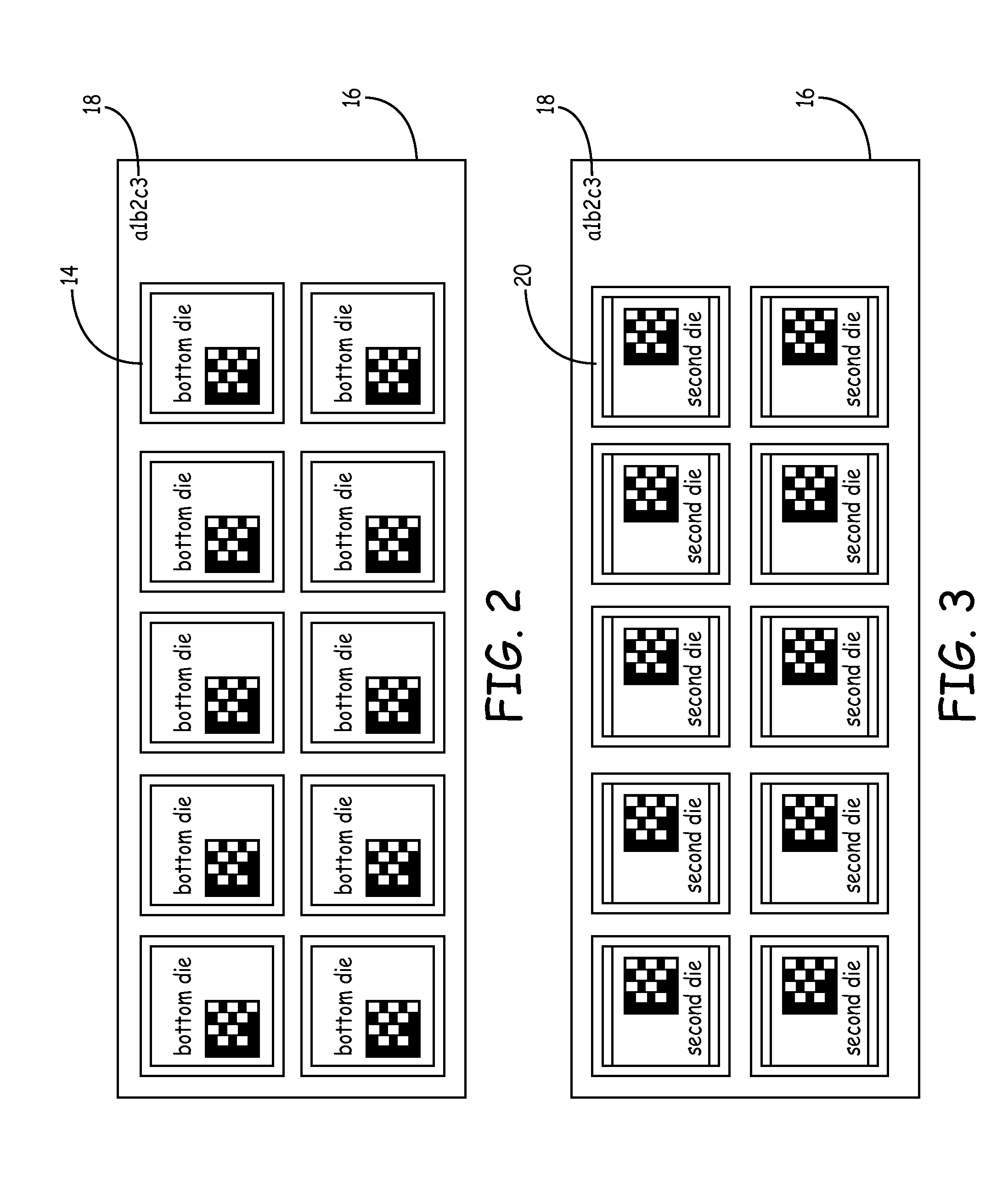 Method for Tracing Individual Dies