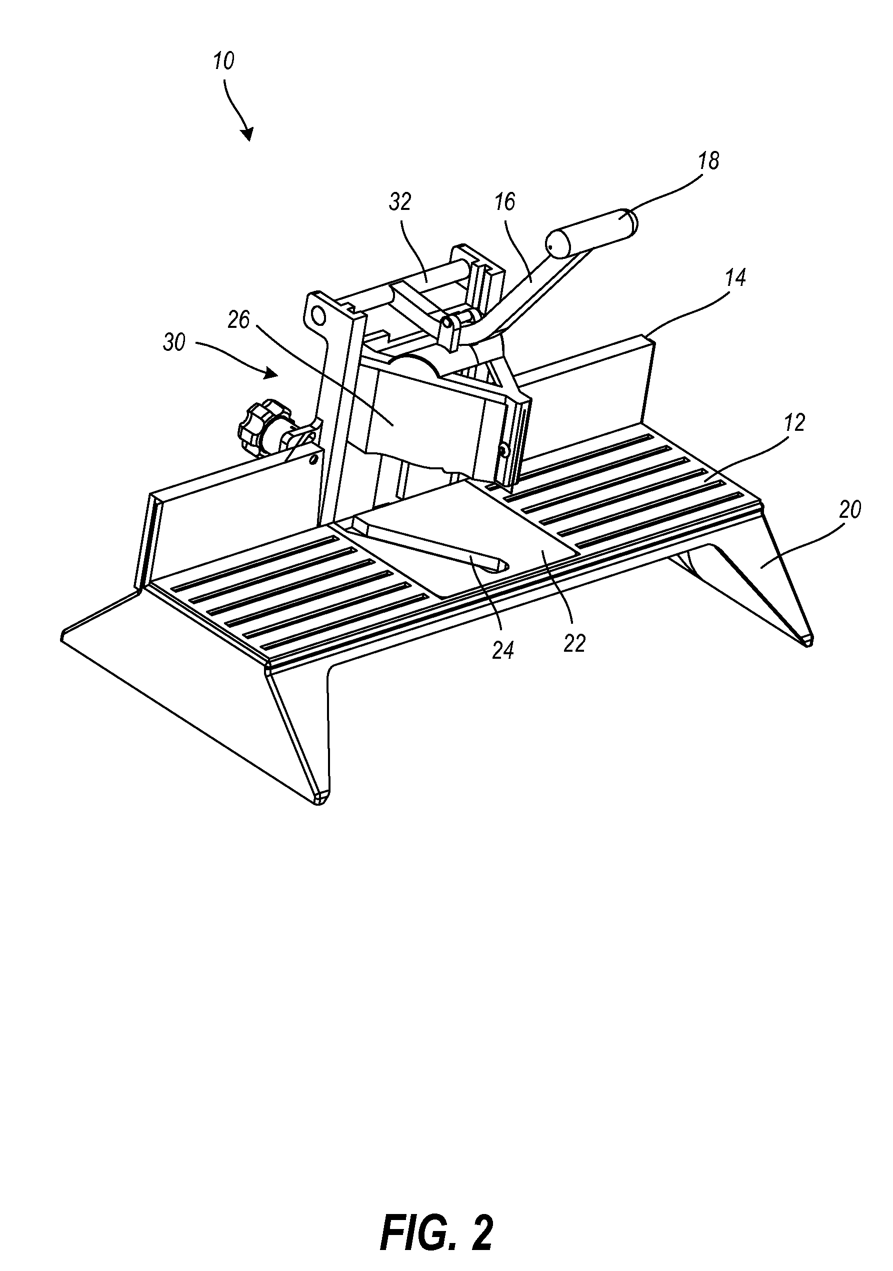 Assembly for coping and mounting trim molding