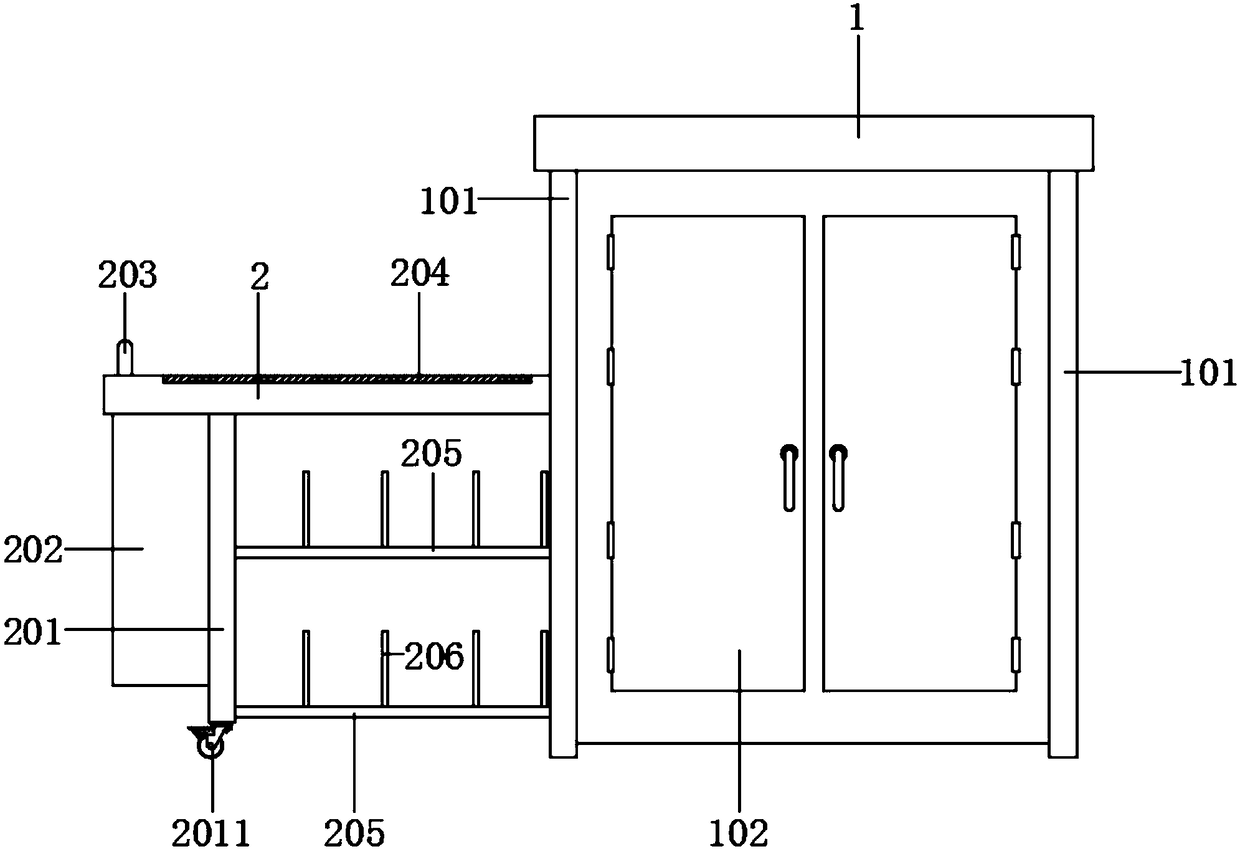 Indoor multifunctional shoe-changing bench