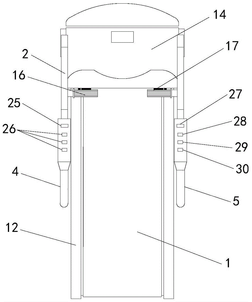 Non-sheltered treadmill