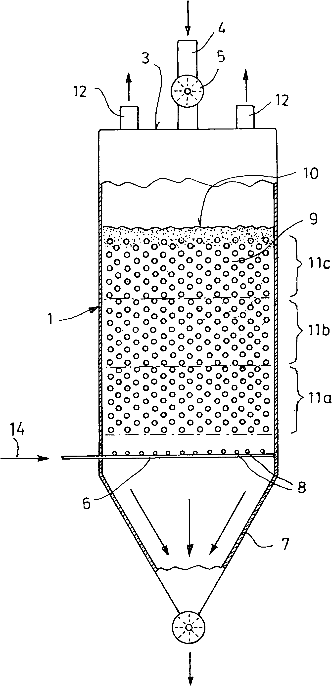 Indirectly heated fluidized bed dryer