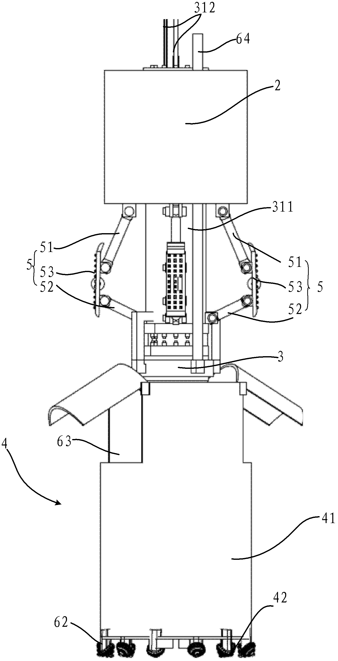 Drilling tool and piling machinery