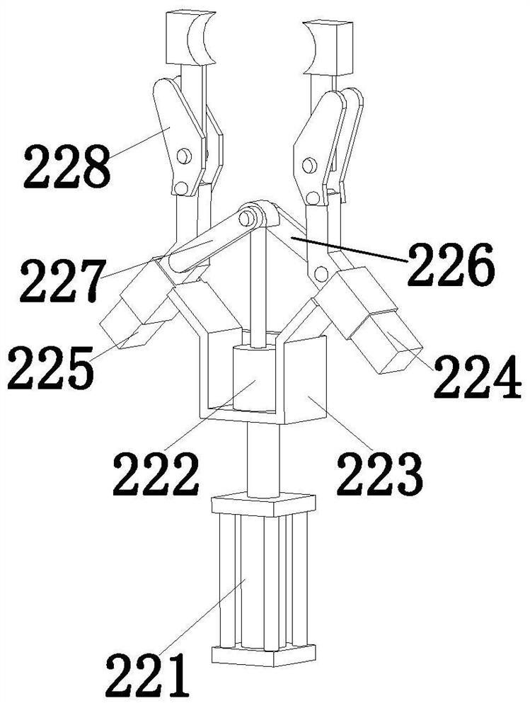 New energy automobile part shell welding device