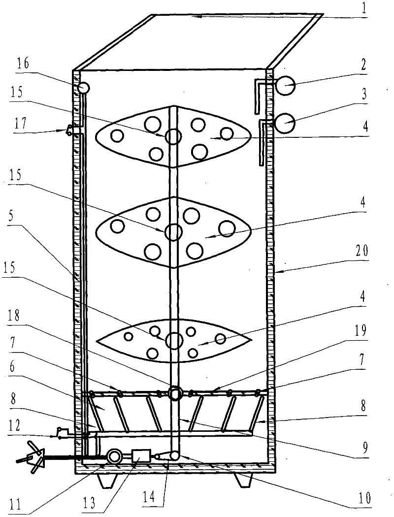 Flower and leaf drying box