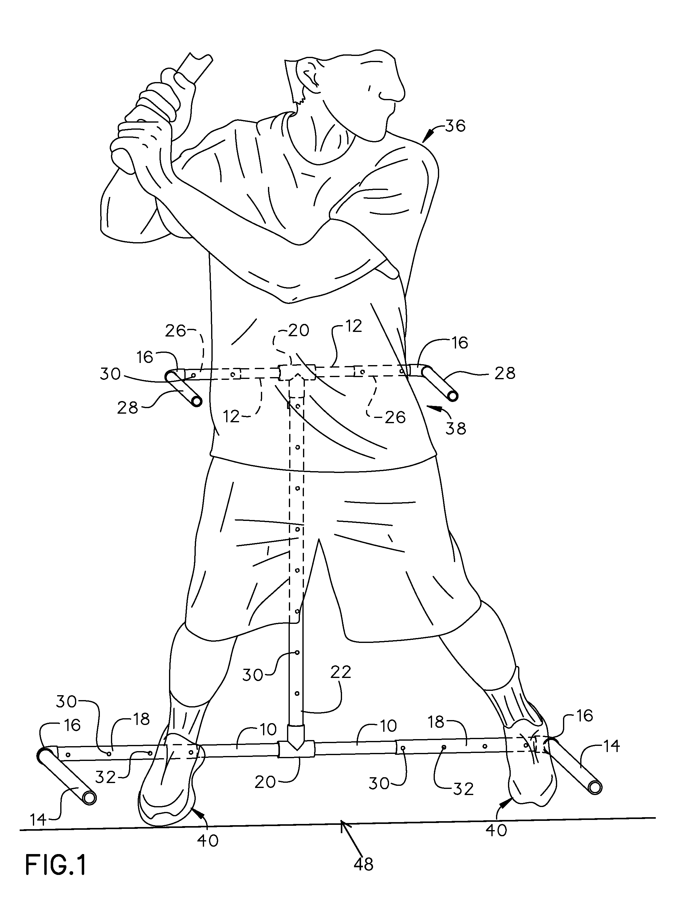 Sports training device