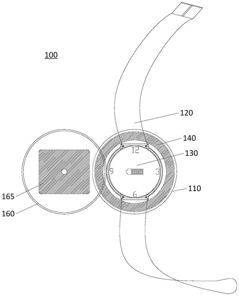 Wireless charging device and smart watch