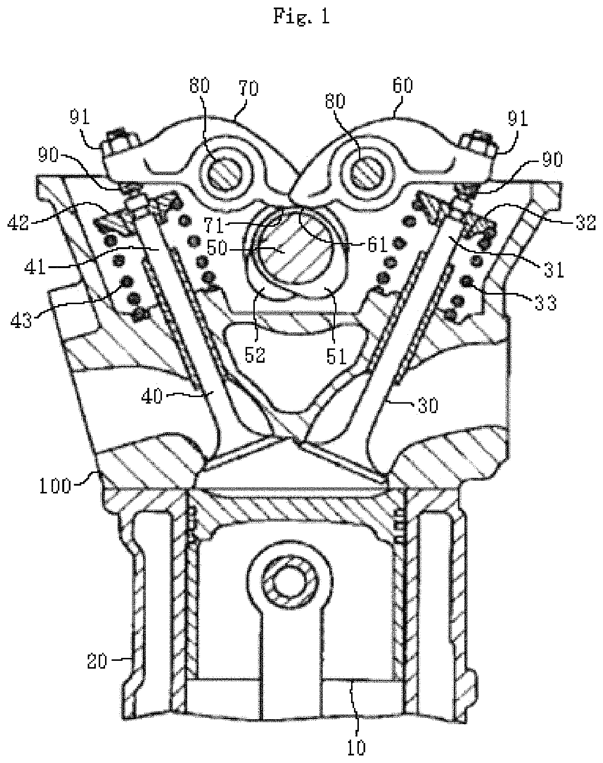 Valve clearance adjusting method