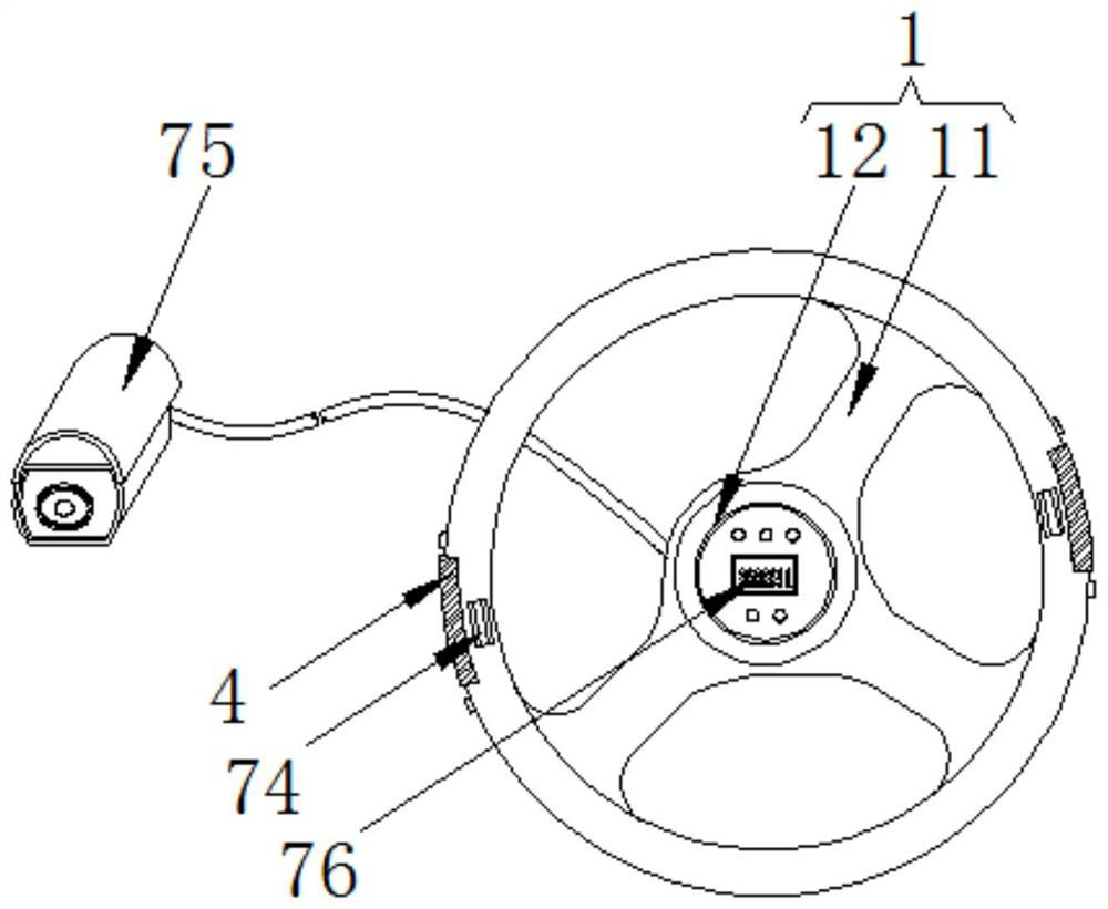 Intelligent recognition of steering wheel and its recognition method based on multi-sensor fatigue driving