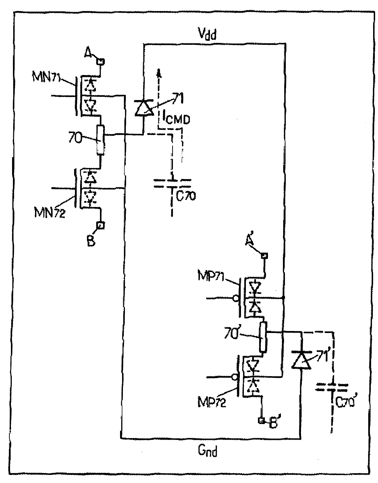 Protection of integrated electronic circuits from electrostatic discharge