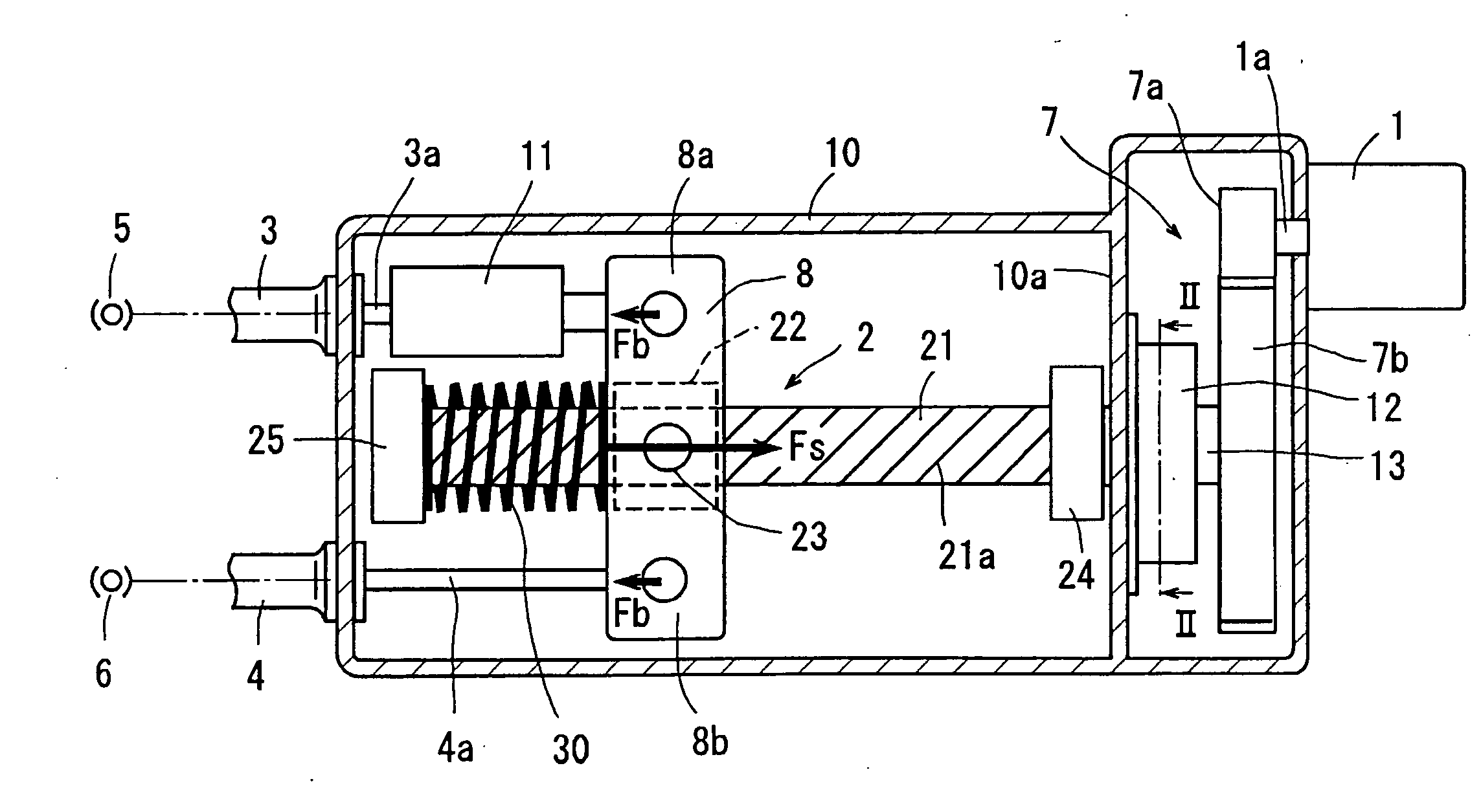 Electric parking brake device