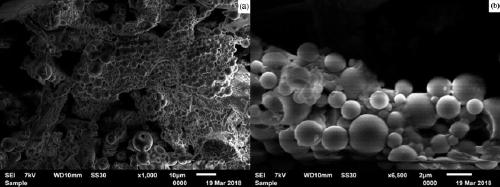 L-proline immobilized temperature-responsive core-shell microgel and preparation and application thereof