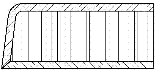 Method for sealing edge of plastic cellular sandwich board and apparatus thereof