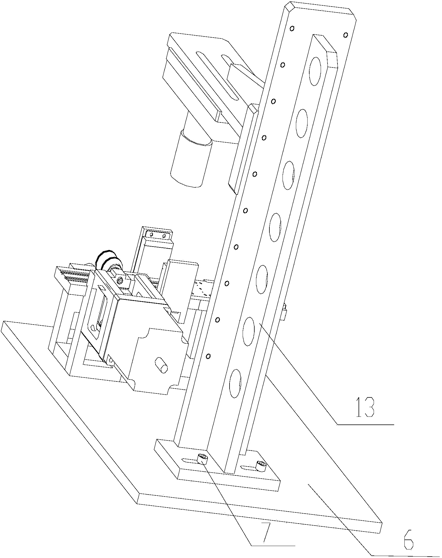 Imaging detection mechanism and imaging detection method thereof