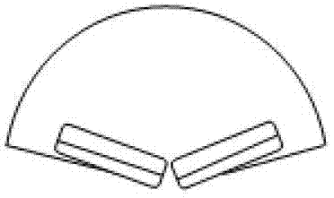 Active folding type earphone as well as turning on and off method and device thereof