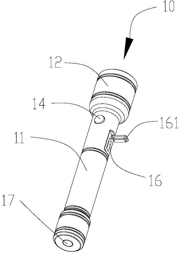 Camera flashlight assembly