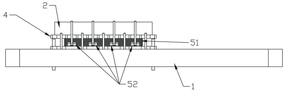 Body position fixing device for chest tumor heavy ion radiotherapy