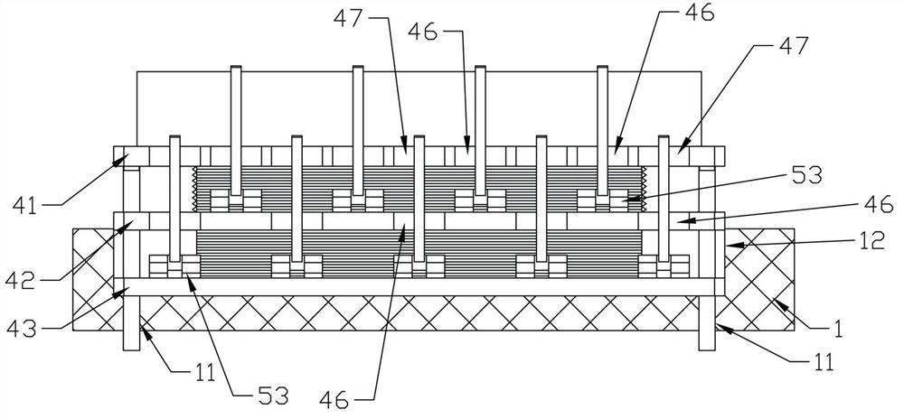 Body position fixing device for chest tumor heavy ion radiotherapy