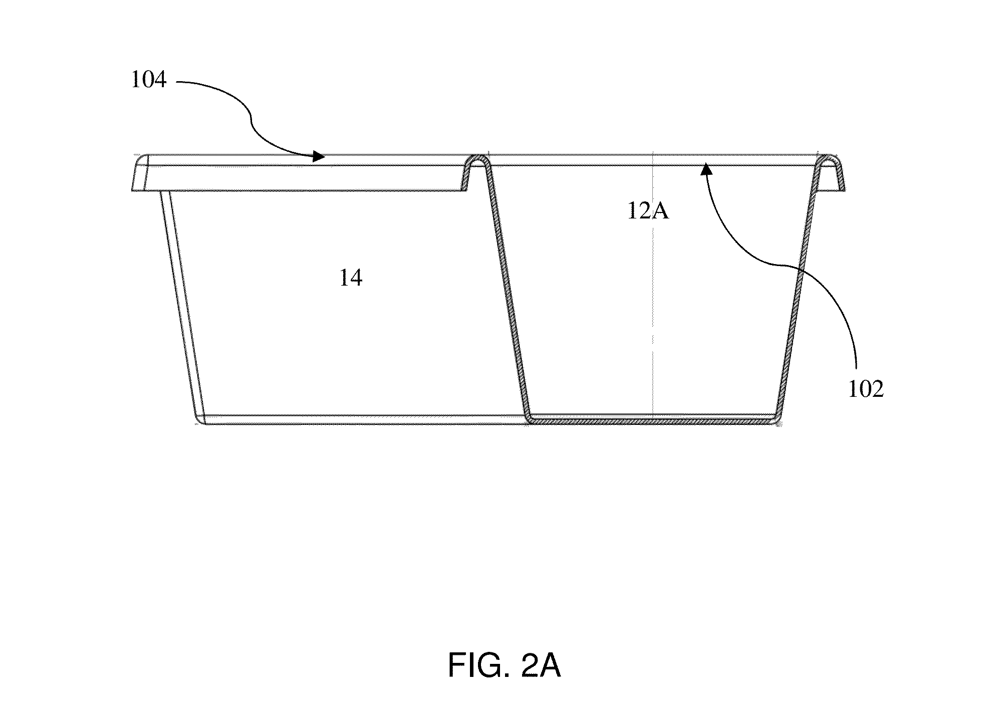 Sectional planter with tongue and groove interlocking device