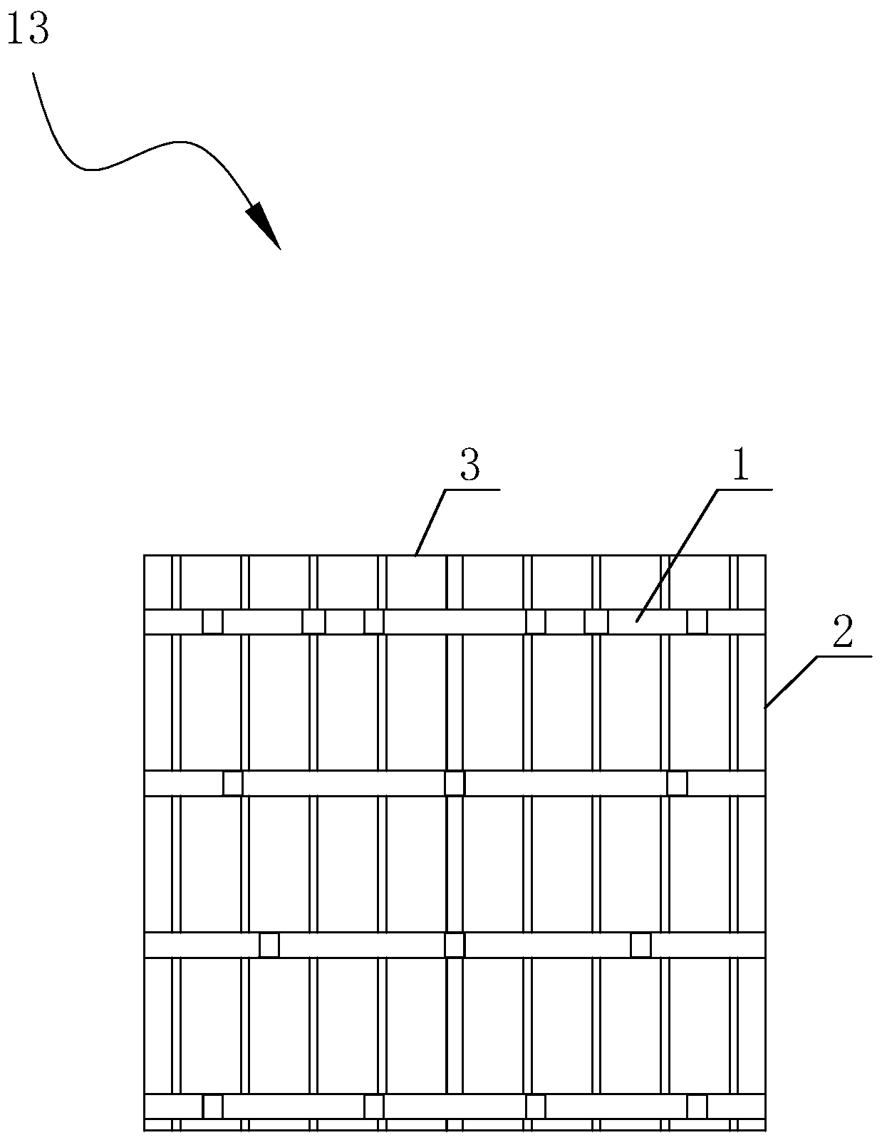 Self-inclined side wall formwork trolley, device and application method of device