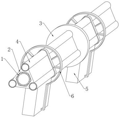 Auxiliary sheath for jet type optical cable