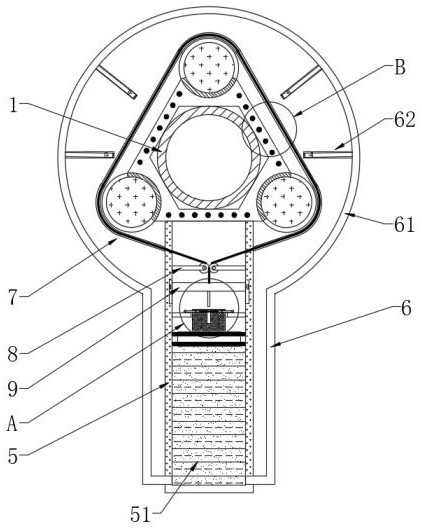 Auxiliary sheath for jet type optical cable