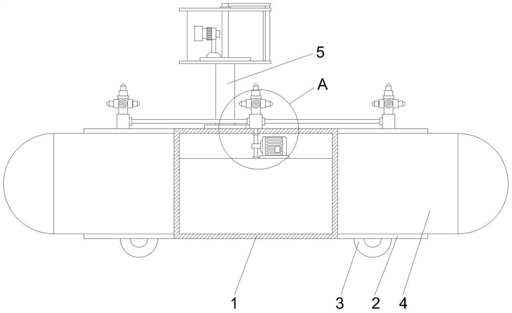 Tunnel fire-fighting device