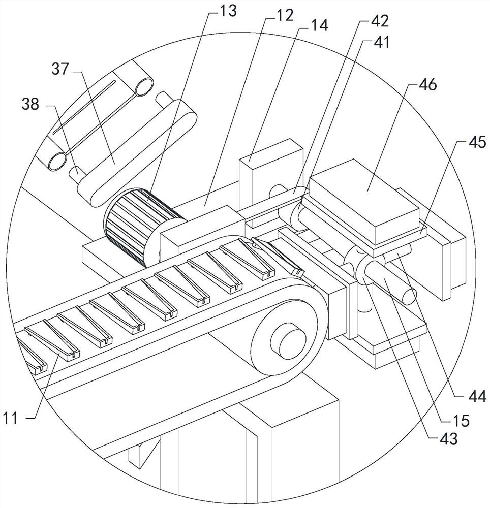 Efficient thread rolling machine for fast tapping screw production