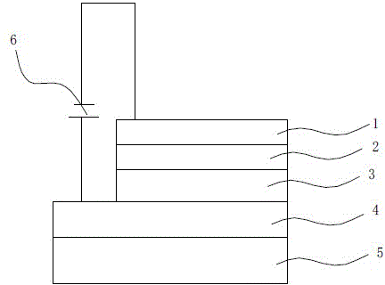 Conjugated polyelectrolyte photoelectric material and applications thereof in polymer light-emitting diodes