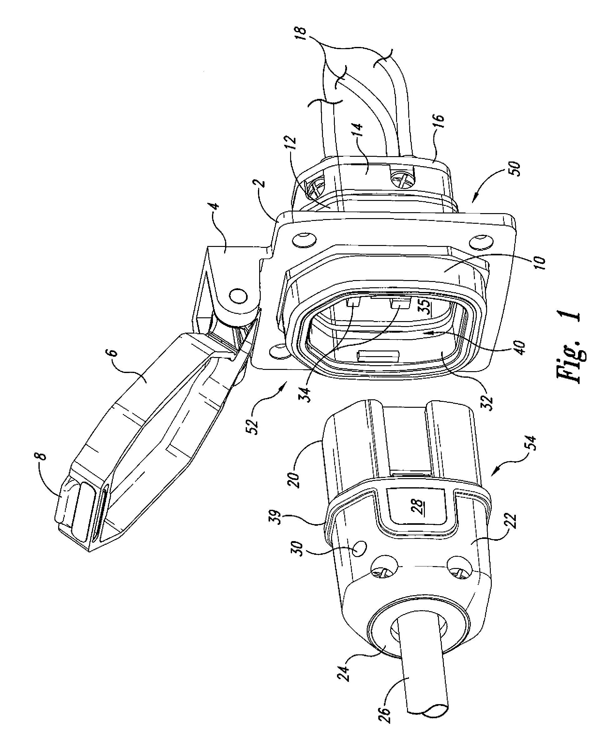 Weatherproof connector