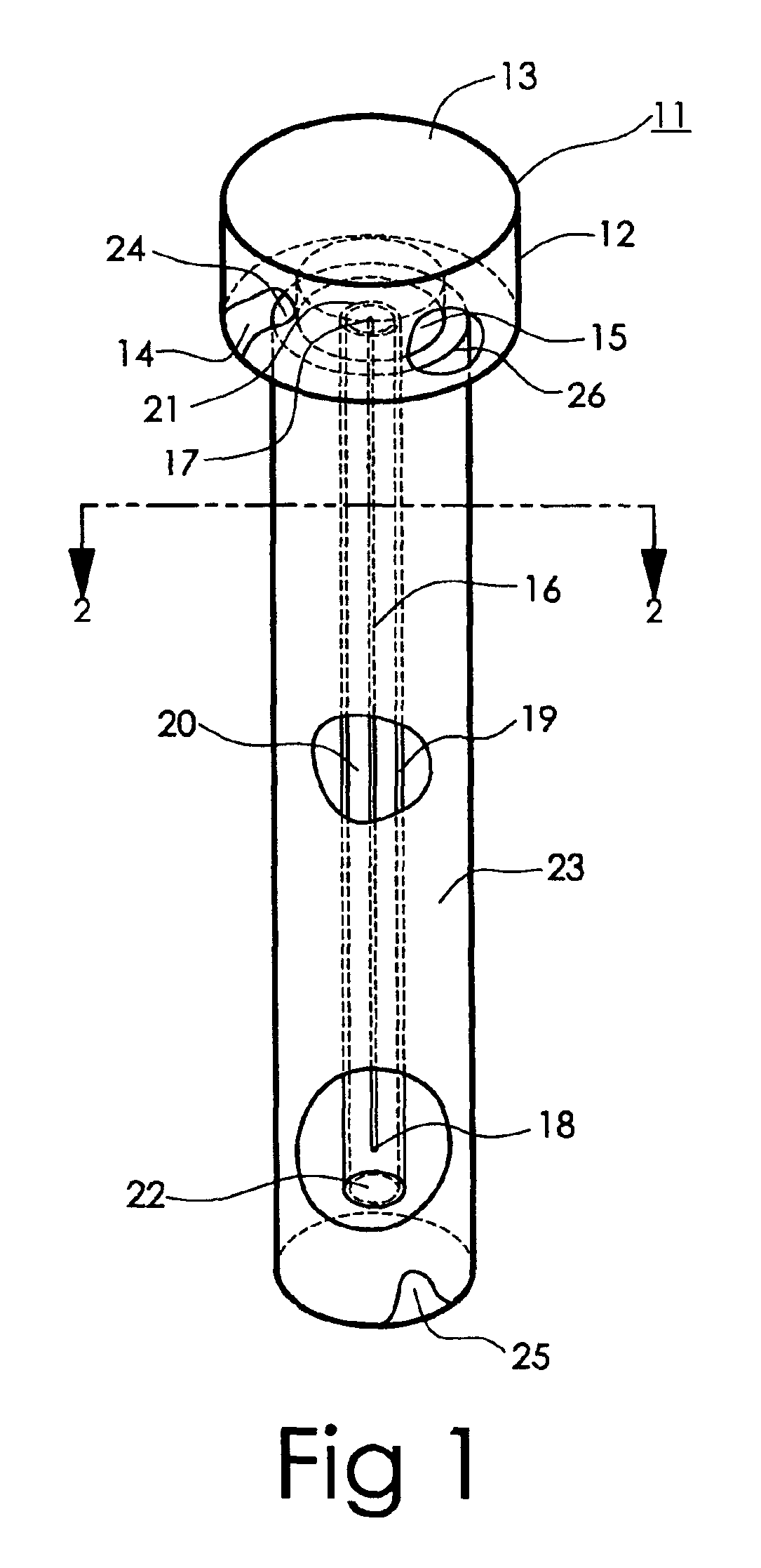 Sensing device for measuring volume, position, or mass of matter