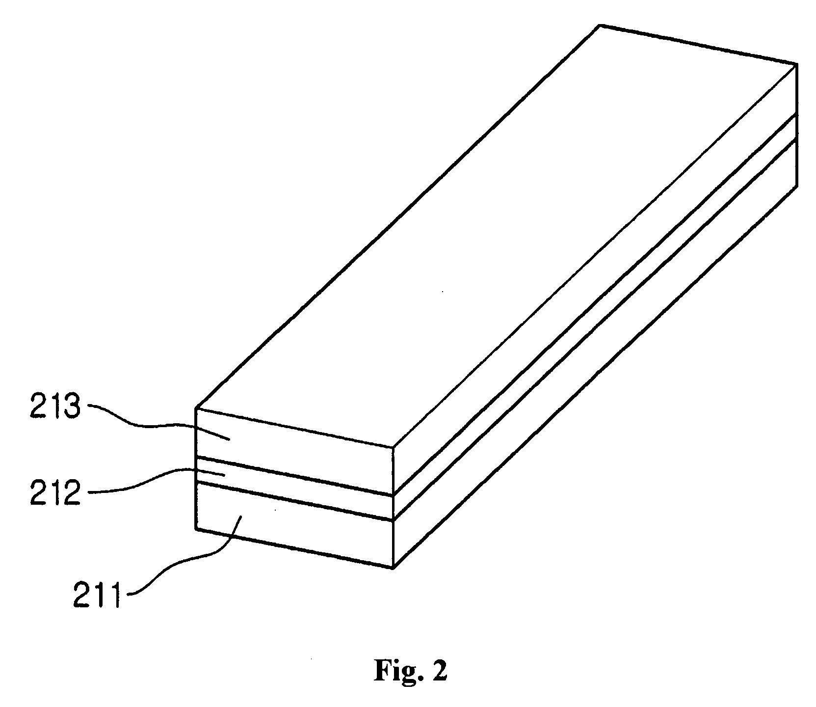 Nano-resonator including beam with composite structure