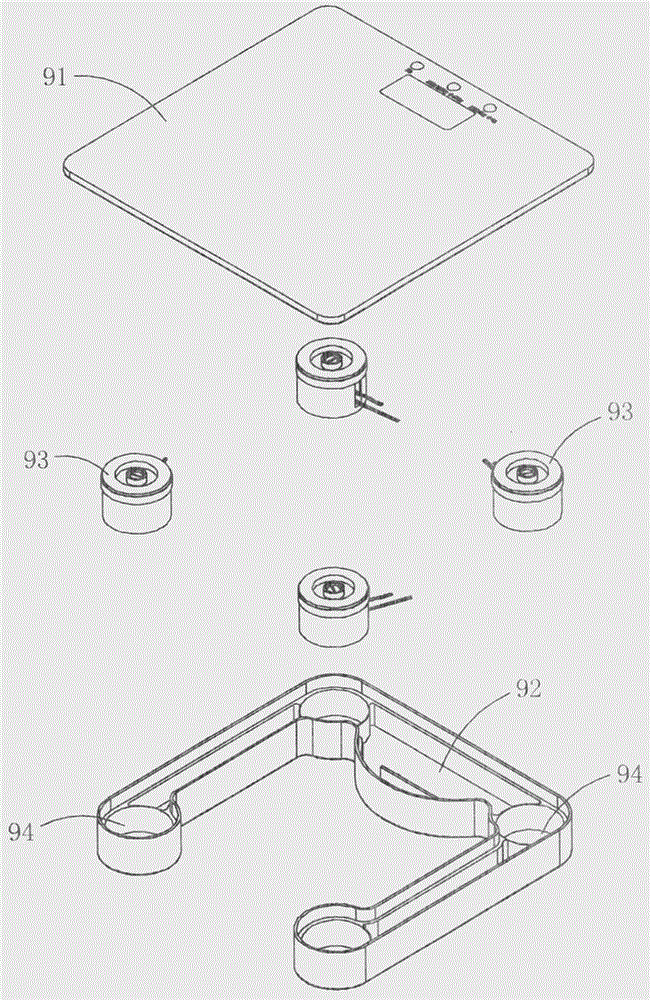 Dual-step double-precision electronic weighing scale having adjusting mechanism