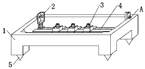 Reinforcing base for box-type transformer station