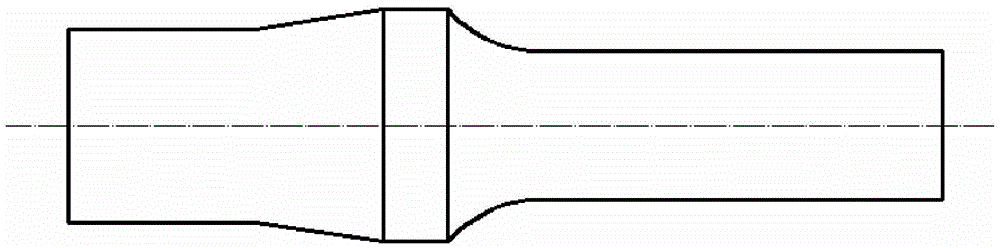 Isothermal forging forming method for clamping plate forge piece made of 2024 aluminum matrix composite