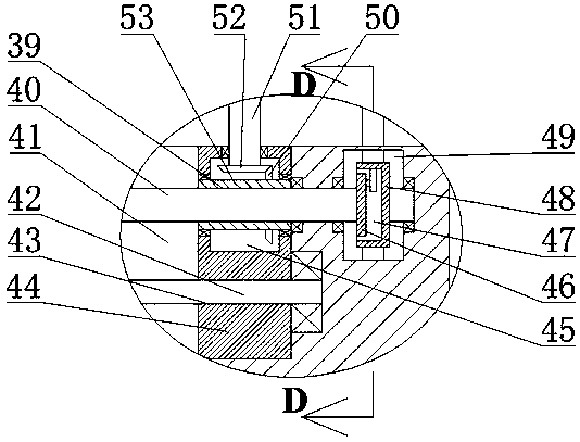 Hot-melting drilling device for air conditioner piping