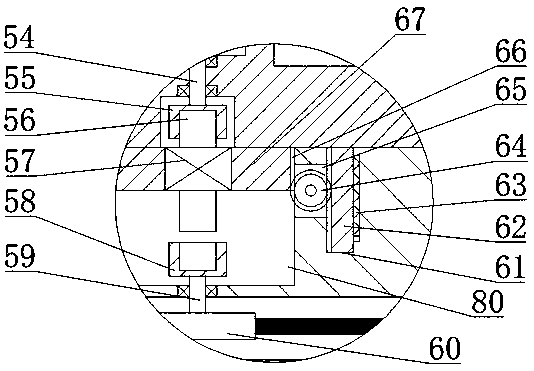 Hot-melting drilling device for air conditioner piping