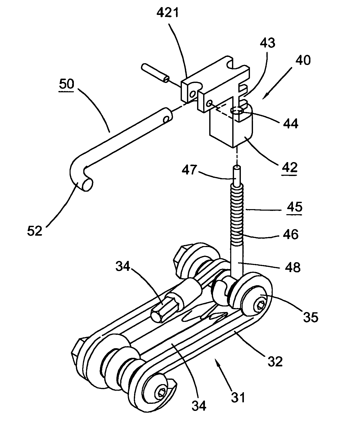 Foldable tool set with chain repair tool